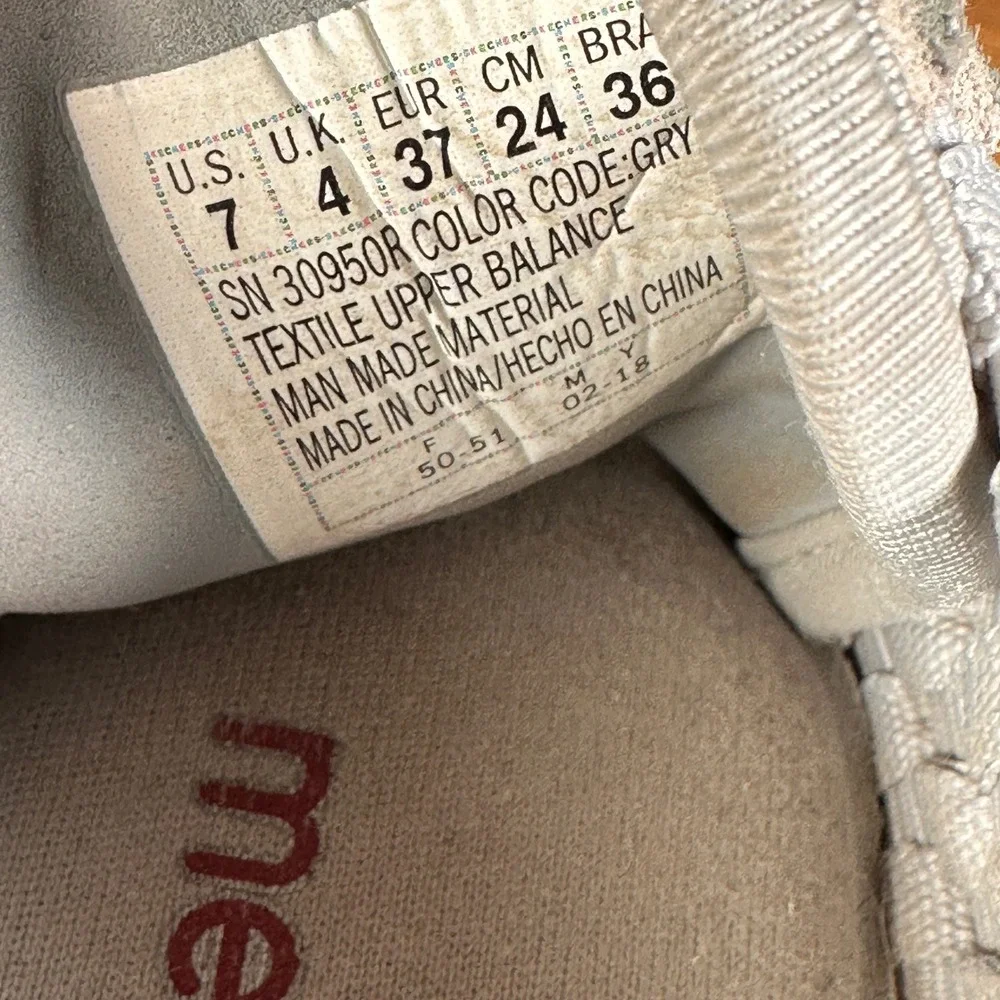 Skechers Woven Slip On Shoes Women 7 Grey Good Memory Foam 30950R Basketweave